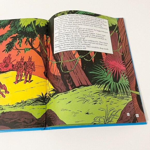 Vintage 1985 Marvel Books Sectaurs The Warriors Of Symbion The Magic Gemstone - Picture 12 of 15